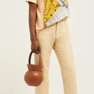 Staud Keaton leather top-handle bag